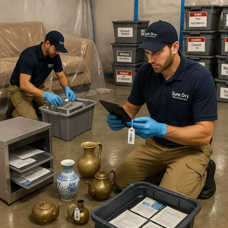 Content Protection and Restoration process in West Allis, WI