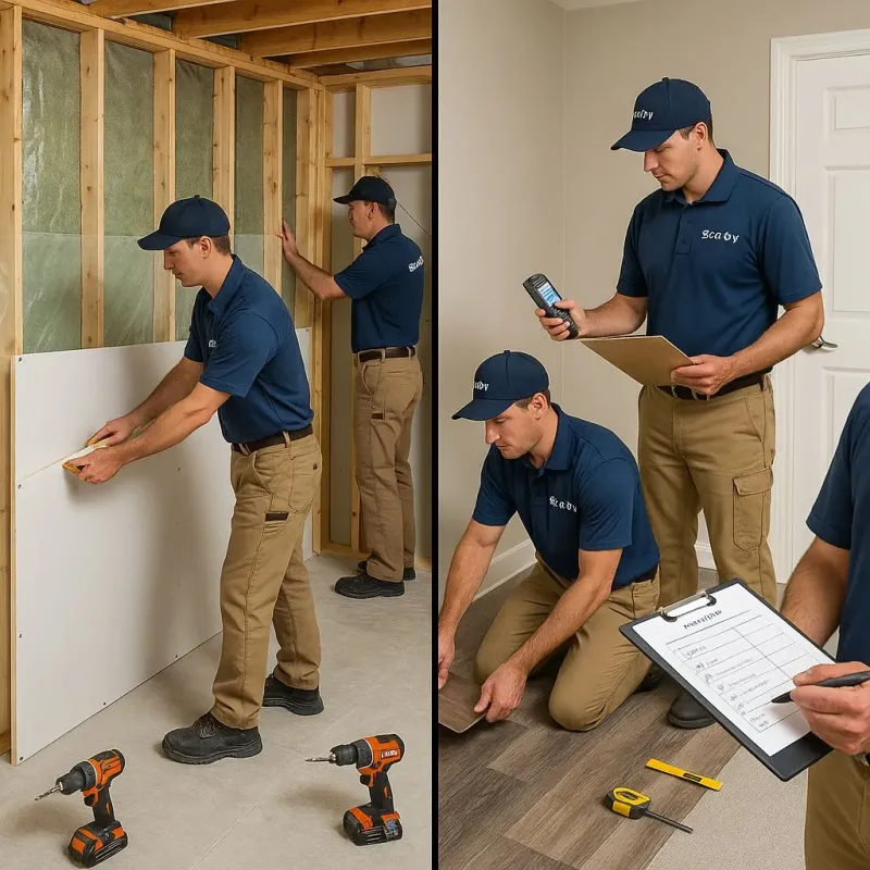 Repairs and Reconstruction process in West Allis, WI