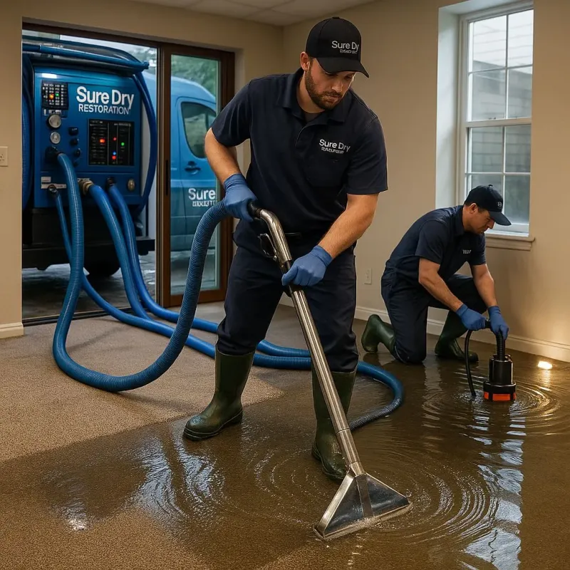 Water Extraction and Removal process in West Allis, WI